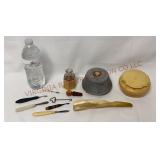 Vintage Vanity - Button Hook, Powder Boxes & More!