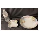 Antique Royal Rudolstadt Prussia Rose Bowls - 2