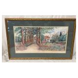 Alexander Krajewski "Dream Home" Framed Print