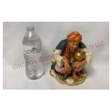 Vintage Ucagco Japan Porcelain Figure - 8" tall
