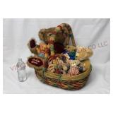 Large Basket FULL of Teddy Bears - See Desc