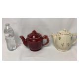 Vintage Shawnee Rosette & Porcelier Teapots