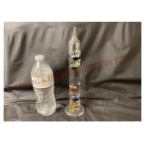 Vintage Galileo Thermometer - 11" Tall