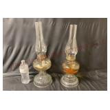Vintage / Antique Hurricane Oil Lamps - 2