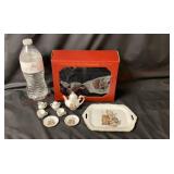 MJ Hummel Reutter Porzellan Mini Tea Set w Box