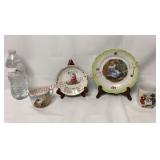 Vintage Nursery Rhyme Cups & Saucer, Baby Plate