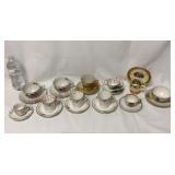 Vintage / Antique Teacups & Saucers - Assorted