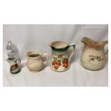 Antique Farmhouse Pitchers / Jugs - 4