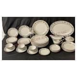 Vintage Fine China Japan MS 6701 Dinnerware - 38pc