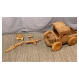Vintage Hand Made Wooden Toys - 4