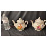 Vintage Floral Teapots -2 - Made In Japan