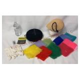 Vintage Hair Pins, Gloves, Millinery & Scarves
