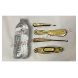 Art Deco Vanity Set - Button Hook, Shoe Horn, More