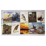 1970 Virginia Wildlife Magazines - 10 Issues