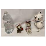 Vintage Kitten Figurines & Holt Howard Wall Pocket