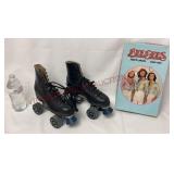 Vintage Pacesetter Roller Skates & Bee Gees Puzzle