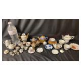 Mini & Child Size Porcelain Teapots, Cups, Saucers