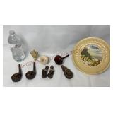 Vintage Finial, Door Handles, Casters & Flue Cover