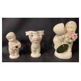 Dept 56 Snowbabies Porcelain Figurines - 3