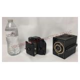 Vintage Agfa PD 16 Clipper & Shur Flash Cameras