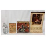 Ephemera - 1958 & 1960s Wall Calendars - 3