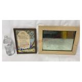 1920s Art Deco "Those We Love" & Antique Mirror