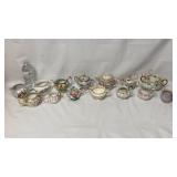 Vintage / Antique Sugar Bowls & Creamers
