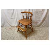 Amish Style Wrap Around Kids / Youth Wooden Chair