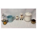 Chef Shakers, Canister, Pitchers - See Description