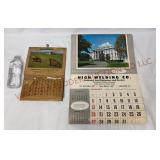Ephemera - 1969 & 1957 Wall Calendars - See Desc