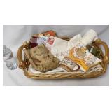 Vintage Kitchen Linens & Coffee Cups - See Desc