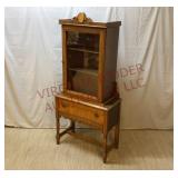 Vintage / Antique Cupboard China Cabinet