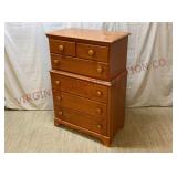 Vintage Maple Traditional Chest of Drawers