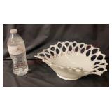 Westmoreland Doric Milk Glass 12" Oval Bowl