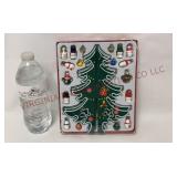 Mini Wooden Tabletop Christmas Tree Set