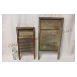 Antique Colonial Junior & Unmarked Washboards