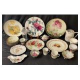 Vintage / Antique Floral Rose Porcelain China