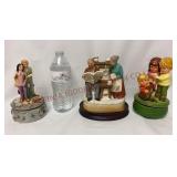 Vintage "Love Story" Music Boxes - 3