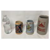 Vintage German Beer Steins - 3