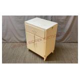 Vintage Free Standing Painted Kitchen Cabinet