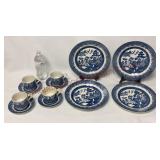 Churchill England Willow Dinnerware - 4 Pl Setting