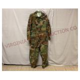 Military Issue Mechanics Coveralls Size Large