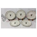 Vintage Syracuse China American Annex Hotel Plates