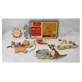 Vintage Walt Disney Winnie the Pooh Wall Plaques