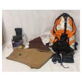 Nikon Range Finder, Walls Briar Pants & Backpack