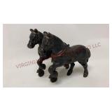 Vintage Arcade Toys Cast Iron Team of Farm Horses