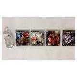 PS3 PlayStation 3 Video Games - Lot of 4