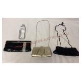 Metal Mesh, Jessica McClintock, Clasp Evening Bags