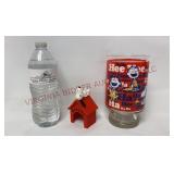 Snoopy & 1960s Peanuts Gang 32 oz Glass Tumbler