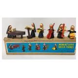 Vintage Shackman Mini Sister Figures Nuns w Box